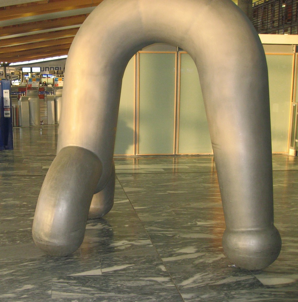 Skulptūra Oslo oro uoste