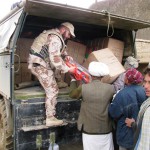Atgabenta humanitarinė parama, nukentėjusiems nuo pavasario potvynio afganams.