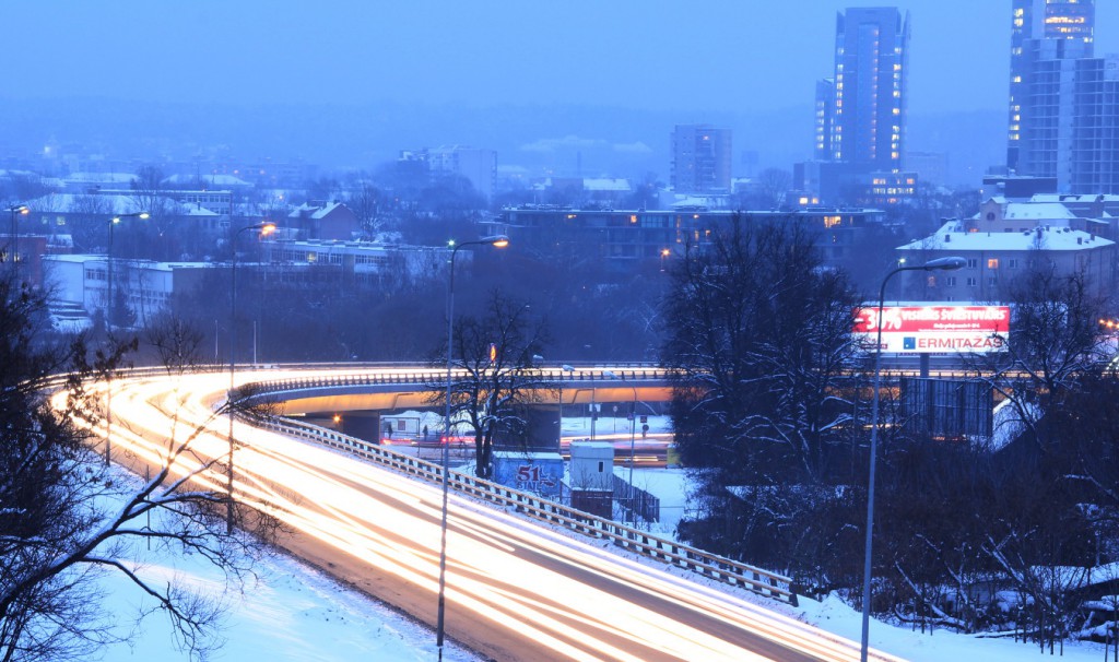 Panorama dar viena. Tas vingis visai gražus.